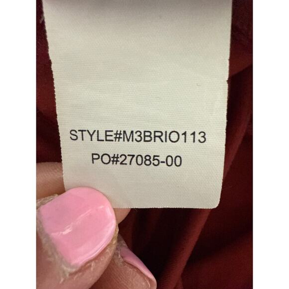 Prana Mens Brion Short 9” Inseam Sz 42 in Brick Red Hiking Outdoors Lightweight - Picture 8 of 8